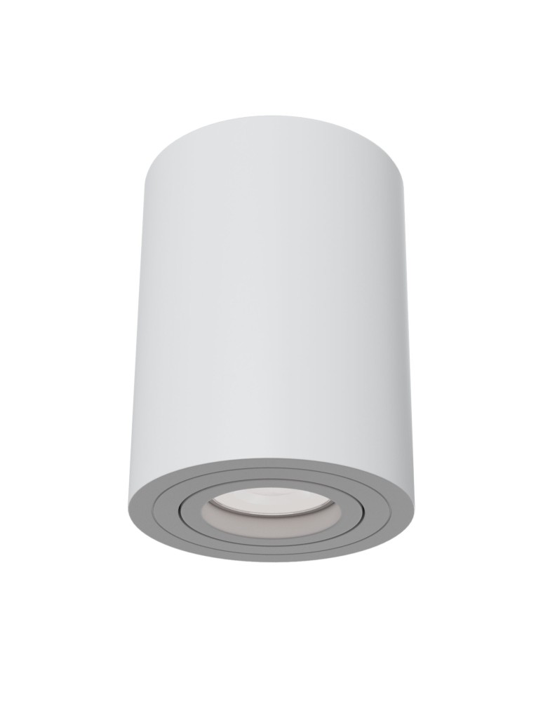Ceiling luminaires for replaceable light source - Maytoni Alfa 1xGU10 50W ceiling light C016CL-01W white - product kolory-swiatla.pl 1