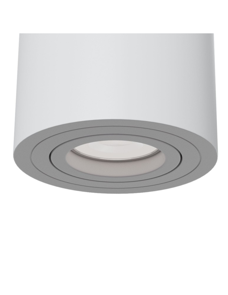 Ceiling luminaires for replaceable light source - Maytoni Alfa 1xGU10 50W ceiling light C016CL-01W white - product kolory-swiatla.pl 4