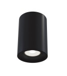 Ceiling luminaires for replaceable light source - Maytoni Alfa 1xGU10 50W ceiling light C012CL-01B black - product 1