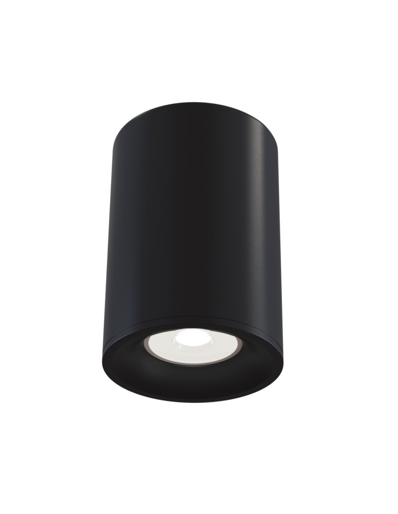 Ceiling luminaires for replaceable light source - Maytoni Alfa 1xGU10 50W ceiling light C012CL-01B black - product kolory-swiatla.pl 1