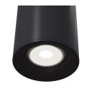 Ceiling luminaires for replaceable light source - Maytoni Alfa 1xGU10 50W ceiling light C012CL-01B black - product 2