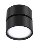 LED headlights - Maytoni Onda LED Ceiling Light 12W 4000K 800lm Black C024CL-L12B4K - product 3