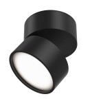 LED headlights - Maytoni Onda LED Ceiling Light 12W 3000K 750lm Black C024CL-L12B3K - product 1