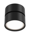 LED headlights - Maytoni Onda LED Ceiling Light 12W 3000K 750lm Black C024CL-L12B3K - product 3