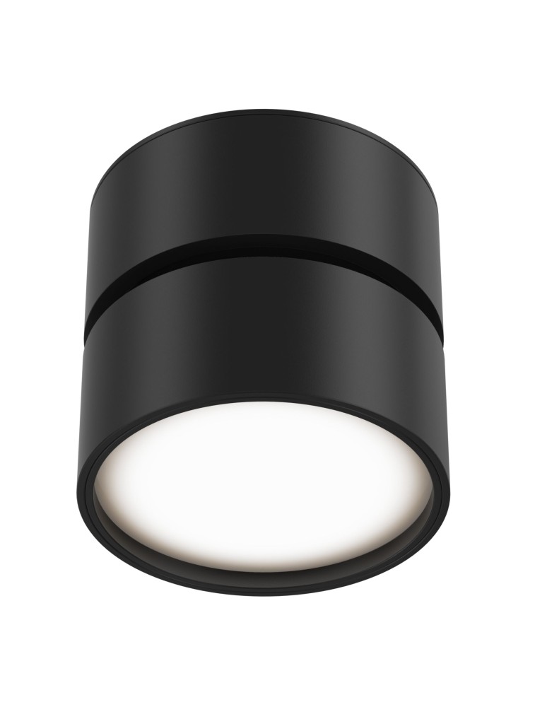 LED headlights - Maytoni Onda LED Ceiling Light 12W 3000K 750lm Black C024CL-L12B3K - product kolory-swiatla.pl 3