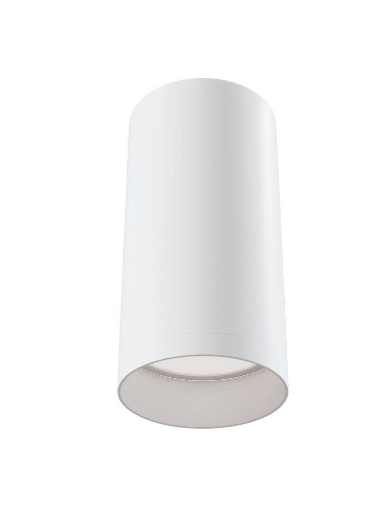 Ceiling luminaires for replaceable light source - Maytoni Alfa 1xGU10 50W ceiling light C010CL-01W white - product kolory-swiatla.pl 1