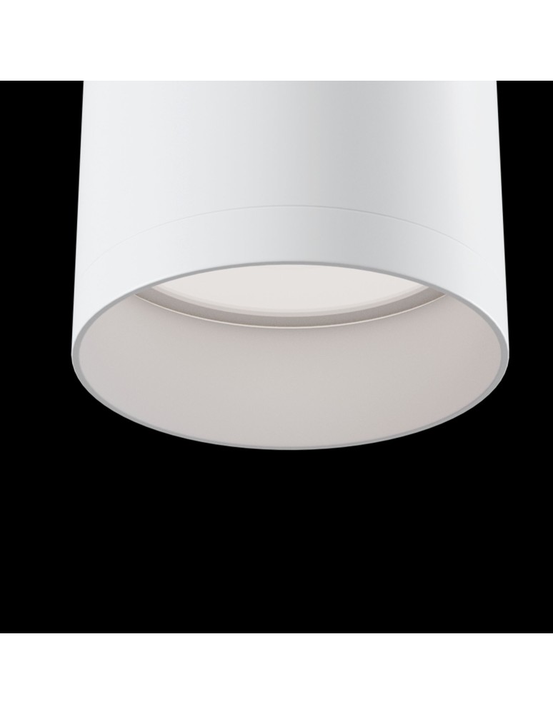 Ceiling luminaires for replaceable light source - Maytoni Alfa 1xGU10 50W ceiling light C010CL-01W white - product kolory-swiatla.pl 5