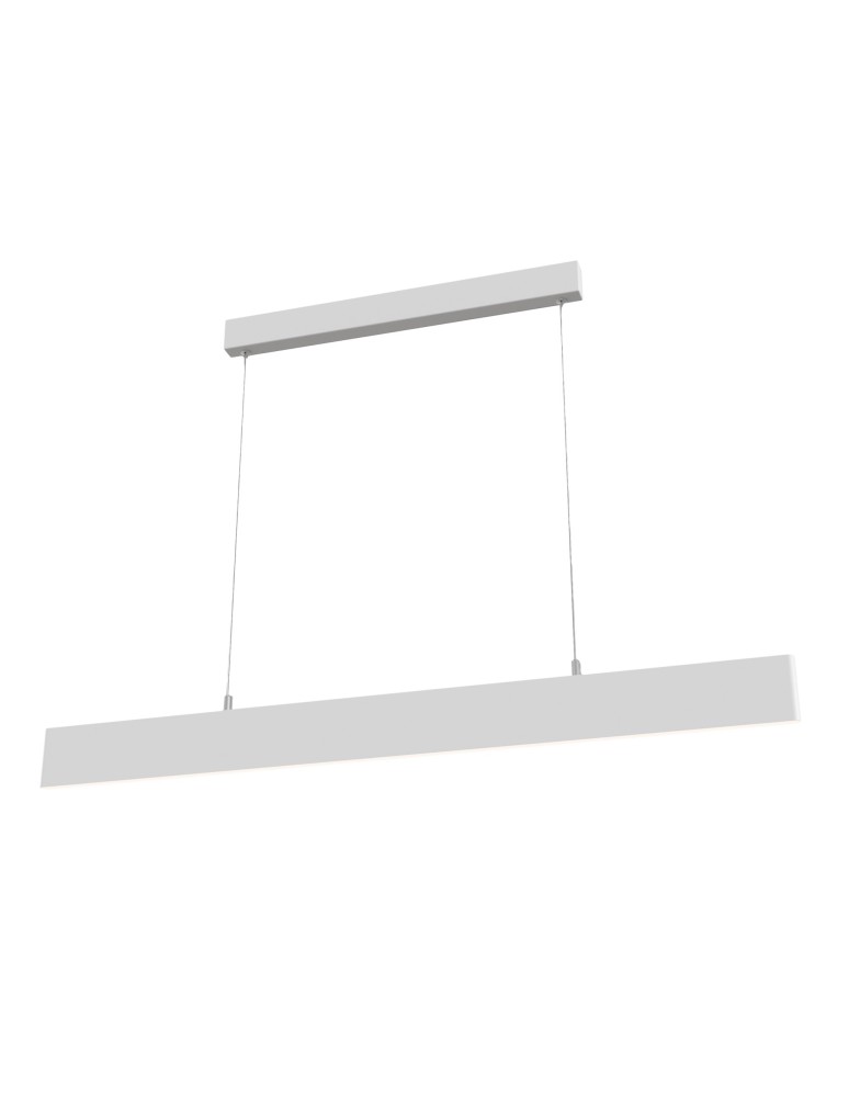 LED pendant lamps - Maytoni Step LED 30W 3000K 2400lm pendant P010PL-L30W white - product kolory-swiatla.pl 1
