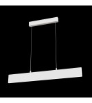 LED pendant lamps - Maytoni Step LED 23W 3000K 1900lm pendant P010PL-L23W white - product 2