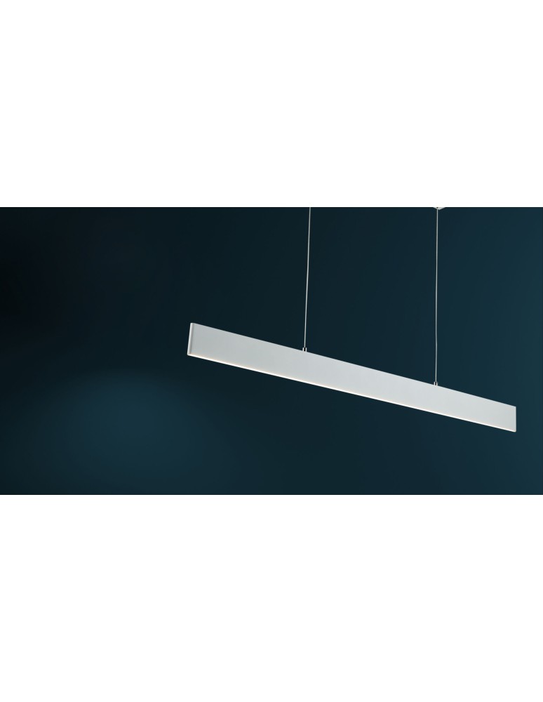 LED pendant lamps - Maytoni Step LED 23W 3000K 1900lm pendant P010PL-L23W white - product kolory-swiatla.pl 3