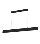 LED pendant lamps - Maytoni Step LED 30W 3000K 1100lm pendant P010PL-L30B black - product 1