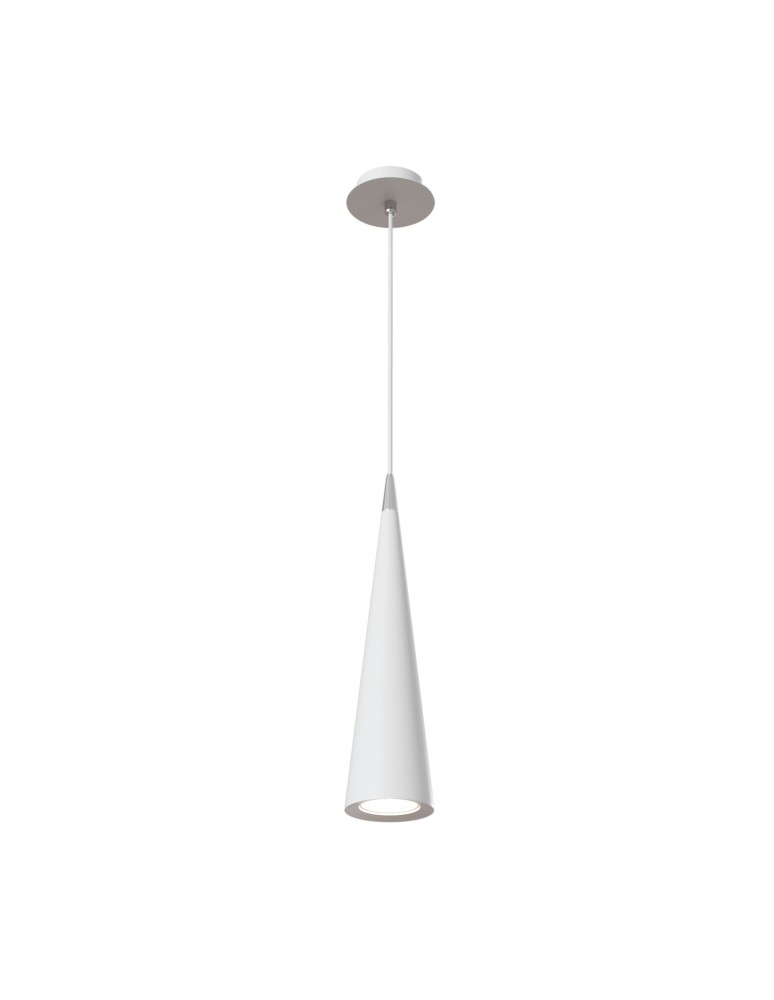 Pendant lamps - Maytoni Nevill 1xGU10 50W pendant P318-PL-01-W white - product kolory-swiatla.pl 1
