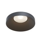 Flush-mounted lamps - pendants - Maytoni Kappell LED Downlight 10W 4000K 950lm Black DL040-L10B4K - product 1