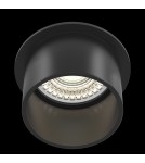 Flush-mounted lamps - pendants - Maytoni Reif Downlight GU10 1x50W Black DL050-01B - product 2