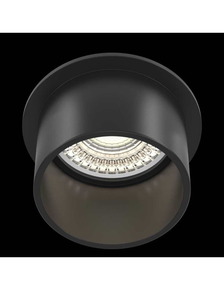 Flush-mounted lamps - pendants - Maytoni Reif Downlight GU10 1x50W Black DL050-01B - product kolory-swiatla.pl 2
