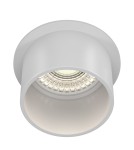 Flush-mounted lamps - pendants - Maytoni Reif Downlight GU10 1x50W White DL050-01W - product 1