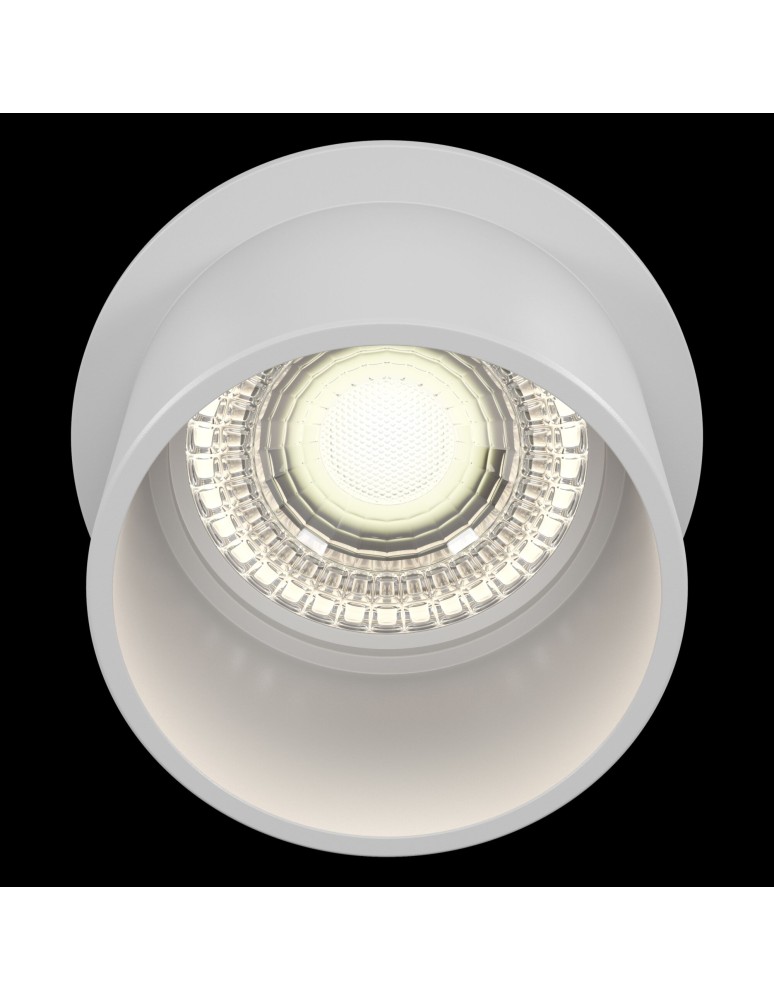 Flush-mounted lamps - pendants - Maytoni Reif Downlight GU10 1x50W White DL050-01W - product kolory-swiatla.pl 2
