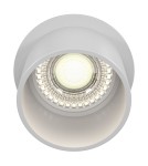 Flush-mounted lamps - pendants - Maytoni Reif Downlight GU10 1x50W White DL050-01W - product 3