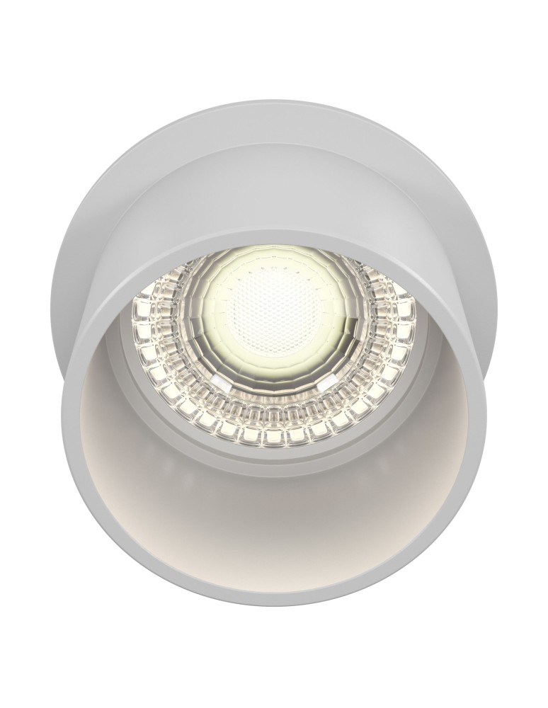 Flush-mounted lamps - pendants - Maytoni Reif Downlight GU10 1x50W White DL050-01W - product kolory-swiatla.pl 3