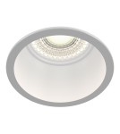 Round flush-mounted lamps - Maytoni Reif Downlight GU10 1x50W White DL049-01W - product 1
