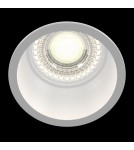 Round flush-mounted lamps - Maytoni Reif Downlight GU10 1x50W White DL049-01W - product 2