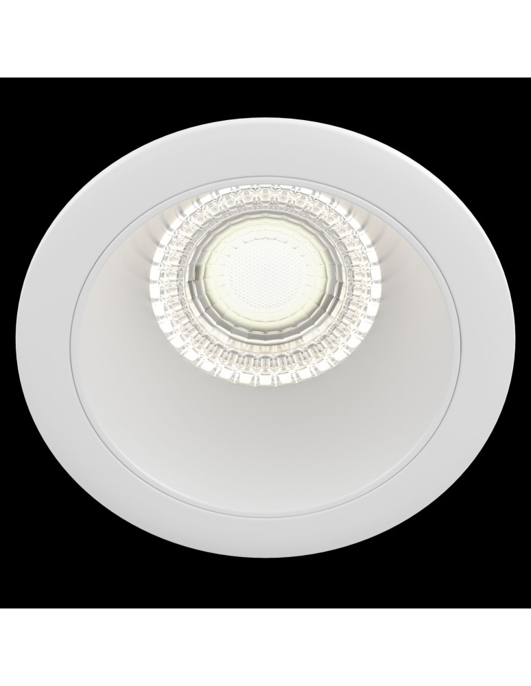 Round flush-mounted lamps - Maytoni Share Downlight GU10 1x15W White DL053-01W - product kolory-swiatla.pl 3