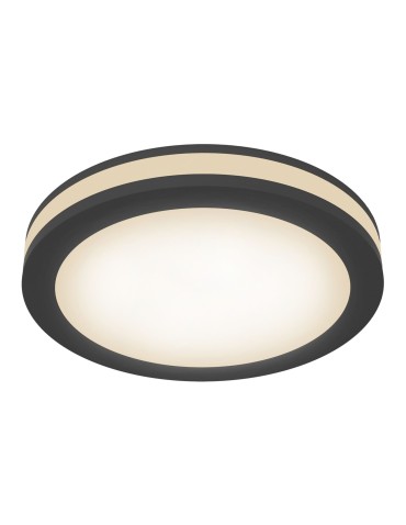 Maytoni Phanton LED 12W 3000K 750lm flush mount DL303-L12B black
