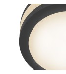 Flush-mounted lamps - pendants - Maytoni Phanton LED 12W 3000K 750lm flush mount DL303-L12B black - product 3