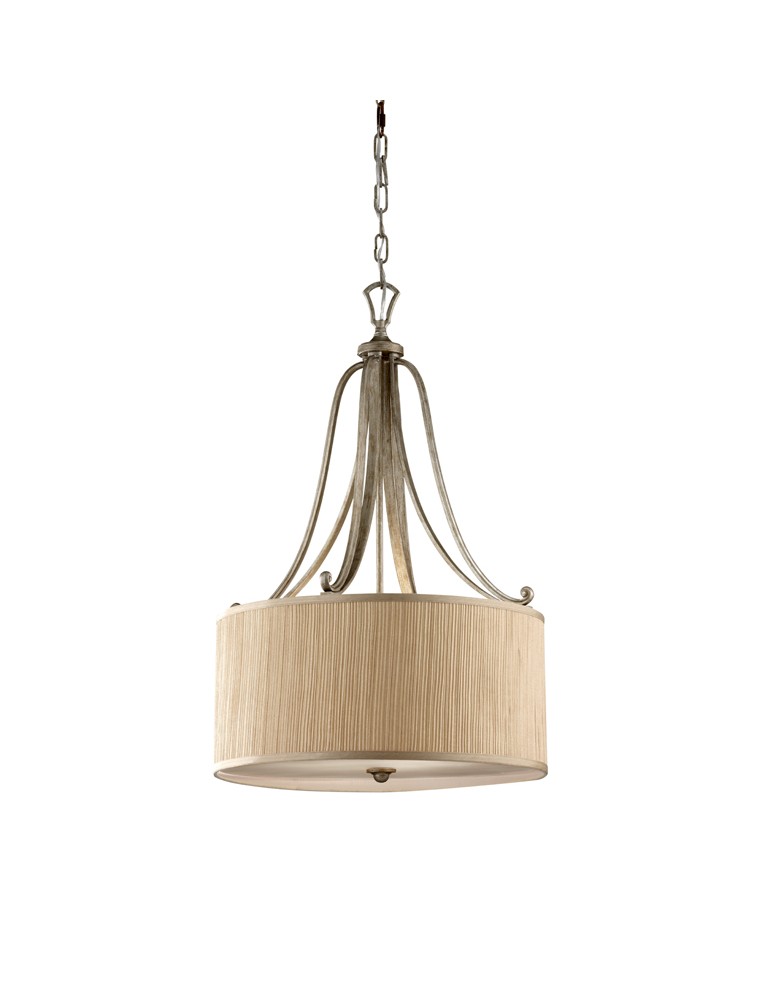 Chandeliers - Feiss ABBEY 3x100W E27 FE/ABBEY/P Pendant - product kolory-swiatla.pl 1