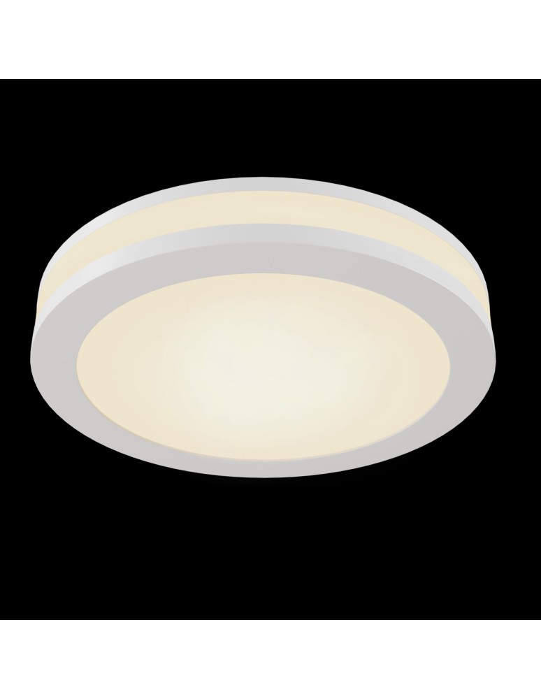 Flush-mounted lamps - pendants - Maytoni Phanton LED 12W 3000K 750lm flush mount DL2001-L12W white - product kolory-swiatla.pl 2