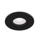 Flush-mounted lamps - pendants - Maytoni Atom 1xGU10 50W flush mount DL023-2-01B black - product 1