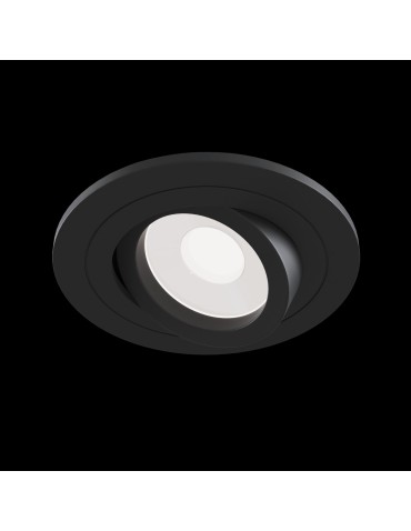 Maytoni Atom 1xGU10 50W flush mount DL023-2-01B black - product 2