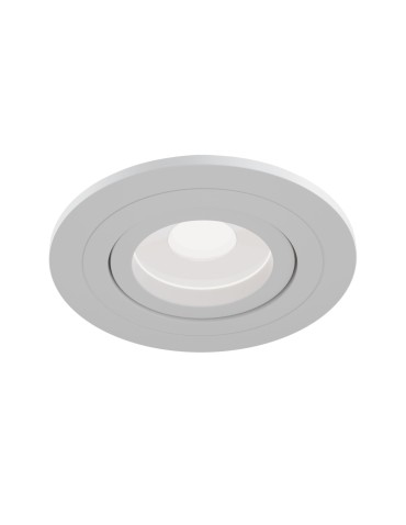 Maytoni Atom 1xGU10 50W flush mount DL023-2-01W white