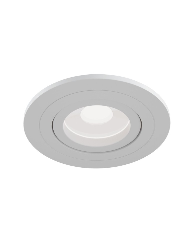 Flush-mounted lamps - pendants - Maytoni Atom 1xGU10 50W flush mount DL023-2-01W white - product kolory-swiatla.pl 1
