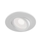 Flush-mounted lamps - pendants - Maytoni Atom 1xGU10 50W flush mount DL023-2-01W white - product 3