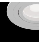 Flush-mounted lamps - pendants - Maytoni Atom 1xGU10 50W flush mount DL023-2-01W white - product 5