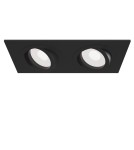 Flush-mounted lamps - pendants - Maytoni Atom 2xGU10 50W flush mount DL024-2-02B black - product 3