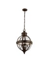 Feiss ADAMS 3x60W E14 FE/ADAMS/3P BRZ Pendant.