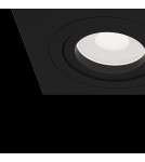 Flush-mounted lamps - pendants - Maytoni Atom 2xGU10 50W flush mount DL024-2-02B black - product 5