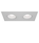 Flush-mounted lamps - pendants - Maytoni Atom 2xGU10 50W flush mount DL024-2-02W white - product 1
