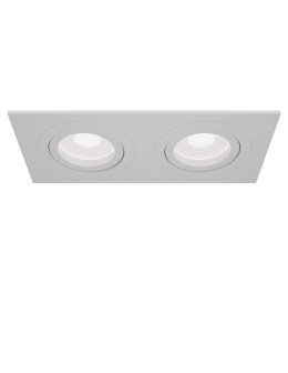 Maytoni Atom 2xGU10 50W podtynkowa DL024-2-02W biały