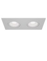 Maytoni Atom 2xGU10 50W flush mount DL024-2-02W white
