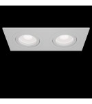 Flush-mounted lamps - pendants - Maytoni Atom 2xGU10 50W flush mount DL024-2-02W white - product 2