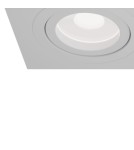 Flush-mounted lamps - pendants - Maytoni Atom 2xGU10 50W flush mount DL024-2-02W white - product 3