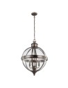 Feiss ADAMS 4x60W E14 FE/ADAMS/4P ANL Pendant.