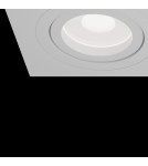 Flush-mounted lamps - pendants - Maytoni Atom 2xGU10 50W flush mount DL024-2-02W white - product 4