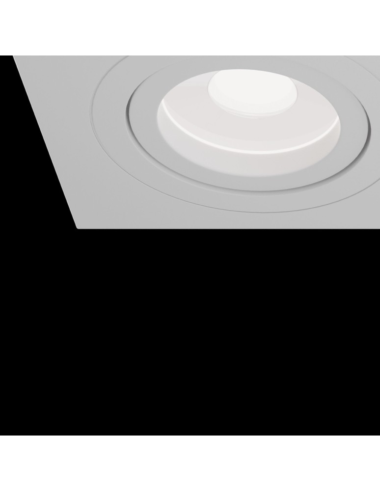 Flush-mounted lamps - pendants - Maytoni Atom 2xGU10 50W flush mount DL024-2-02W white - product kolory-swiatla.pl 4