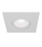Flush-mounted lamps - pendants - Maytoni Atom 1xGU10 50W flush mount DL024-2-01W white - product 1