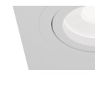 Flush-mounted lamps - pendants - Maytoni Atom 1xGU10 50W flush mount DL024-2-01W white - product 3