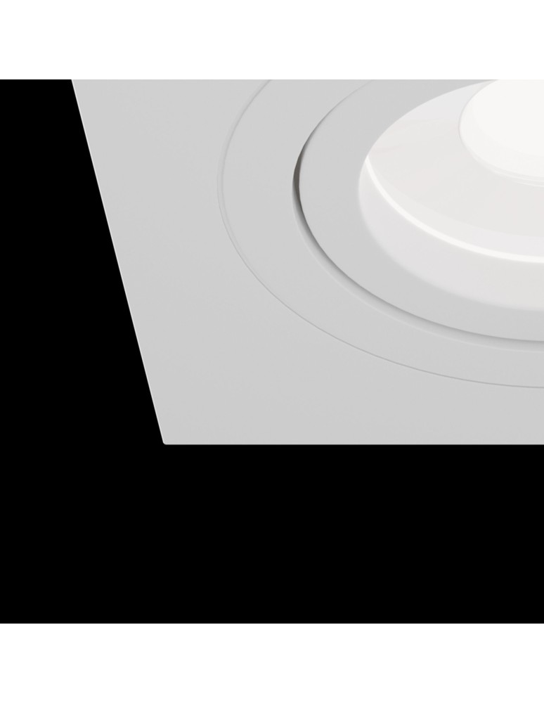 Flush-mounted lamps - pendants - Maytoni Atom 1xGU10 50W flush mount DL024-2-01W white - product kolory-swiatla.pl 4